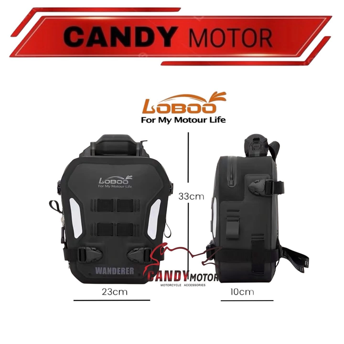 LOBOO AIR Protective Saddle Bag