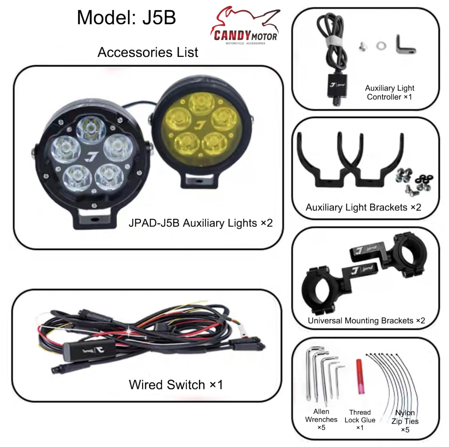 JPAD LED Light-J5B