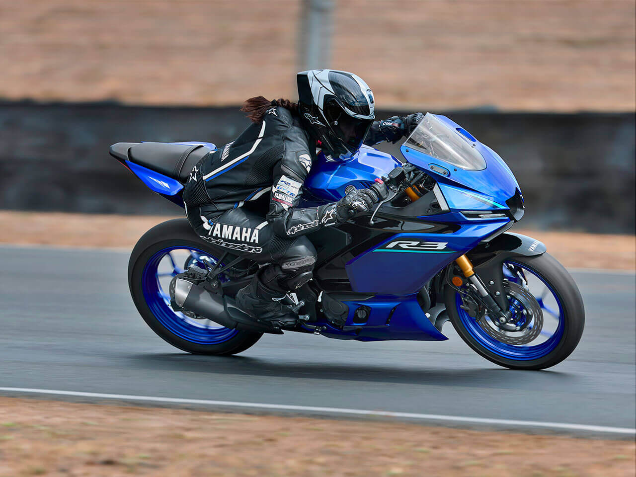 YAMAHA YZF-R3 Icon Blue Motorbike