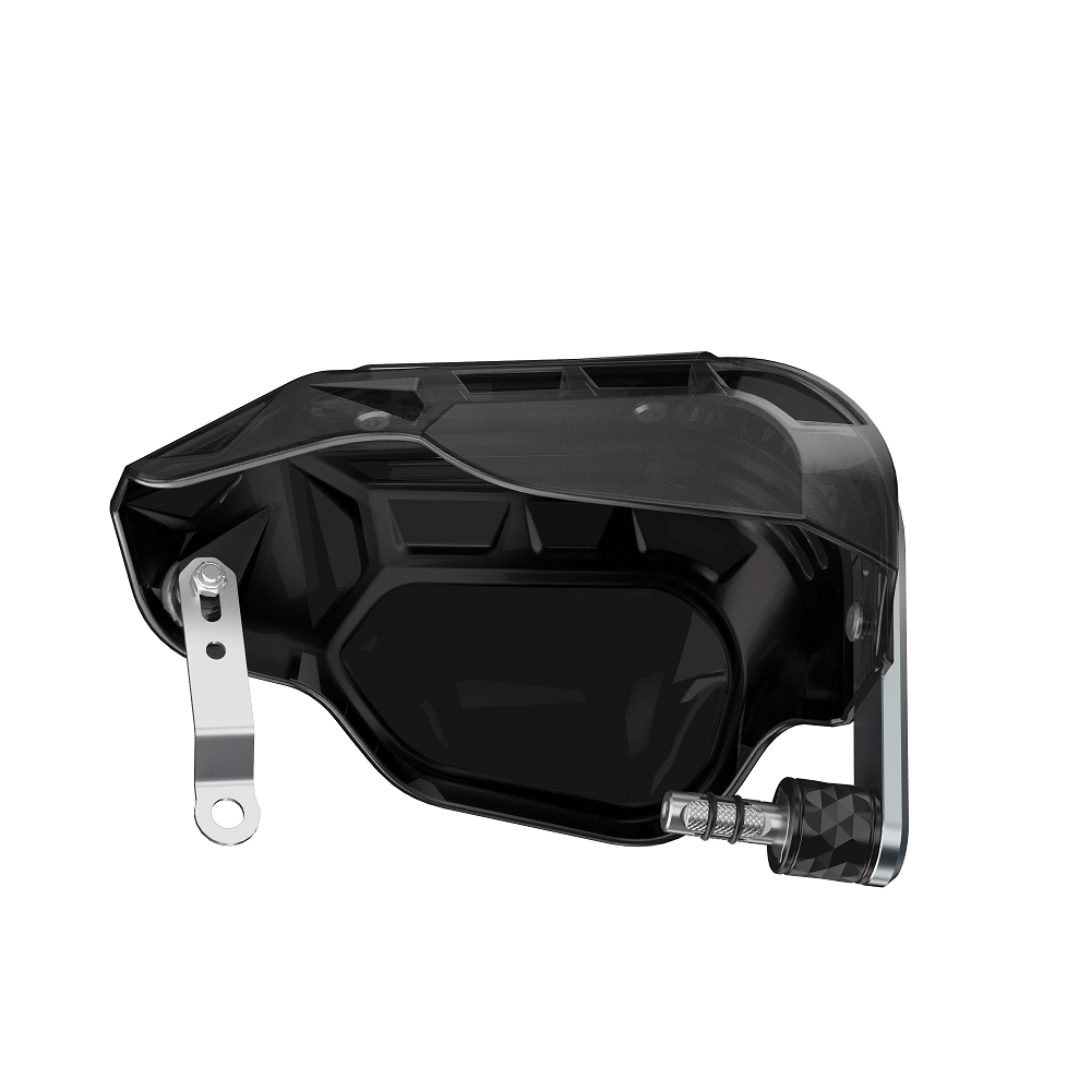 Motorcycle handlebar guard