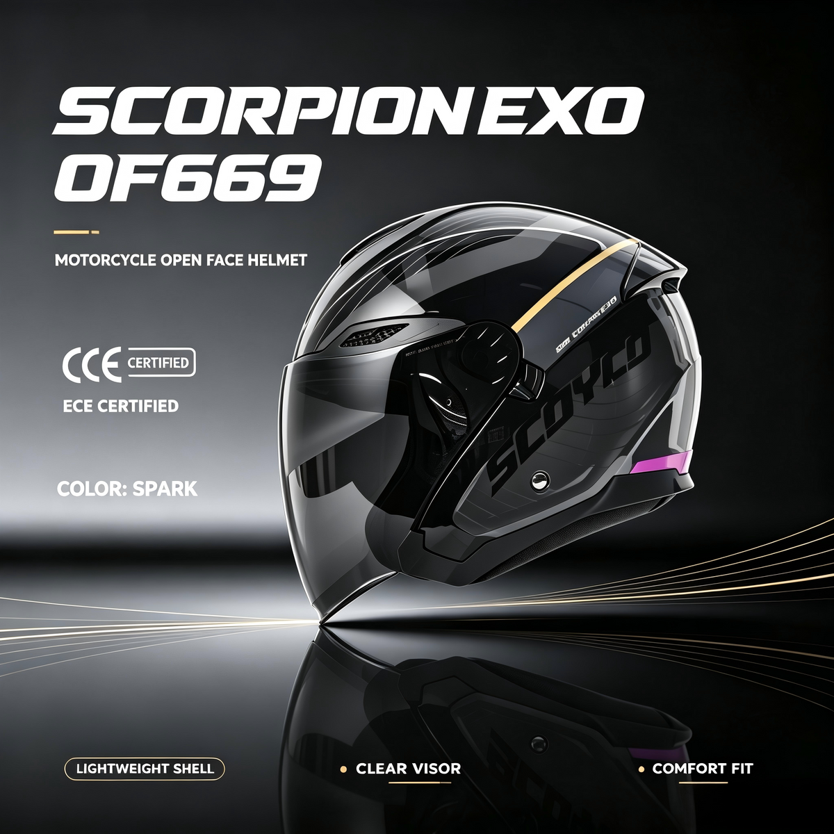 SCOYCO OF669 Helmet