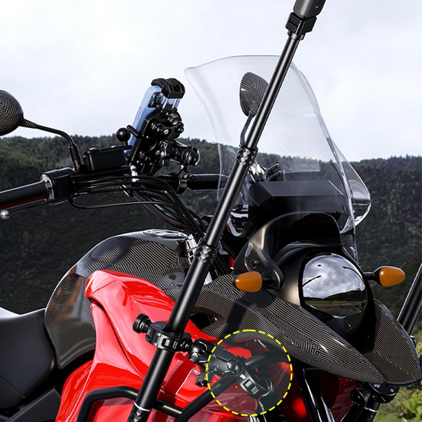 Kewig Motorcycle Touring Set – for 360 / GoPro