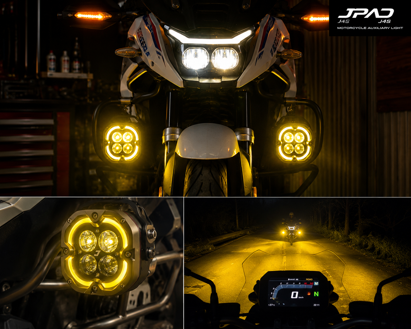 JPAD J4S Auxiliary Lights