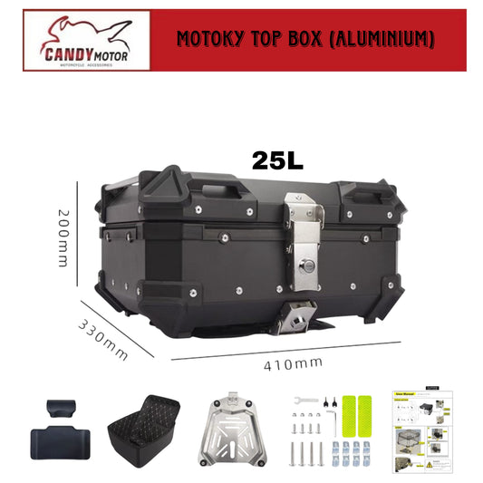 MotoKy TopBox (Aluminium)