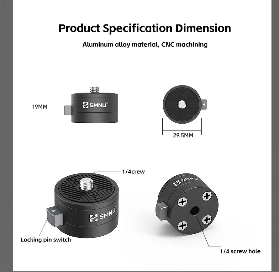 SMNU Quick Relase Mount