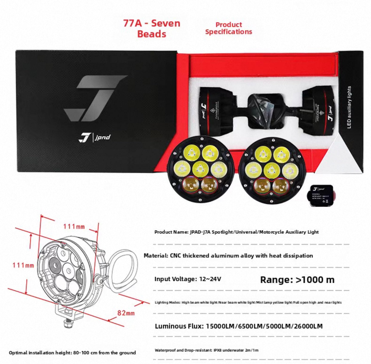 JPAD LED Light-7A
