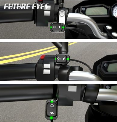 PL40-black/blue Future Eyes Fog Light