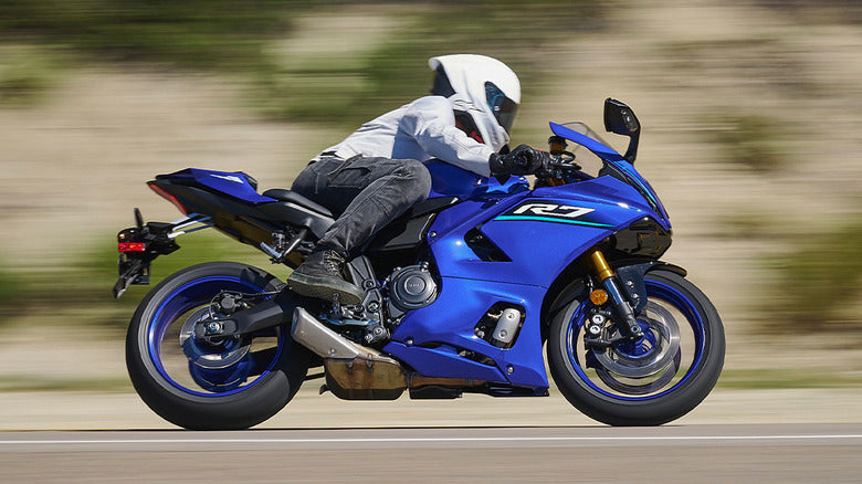 YAMAHA YZF-R7 ICONIC BLUE Motorbike