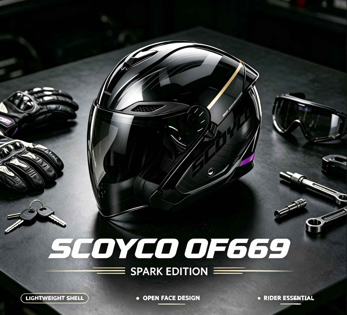 SCOYCO OF669 Helmet