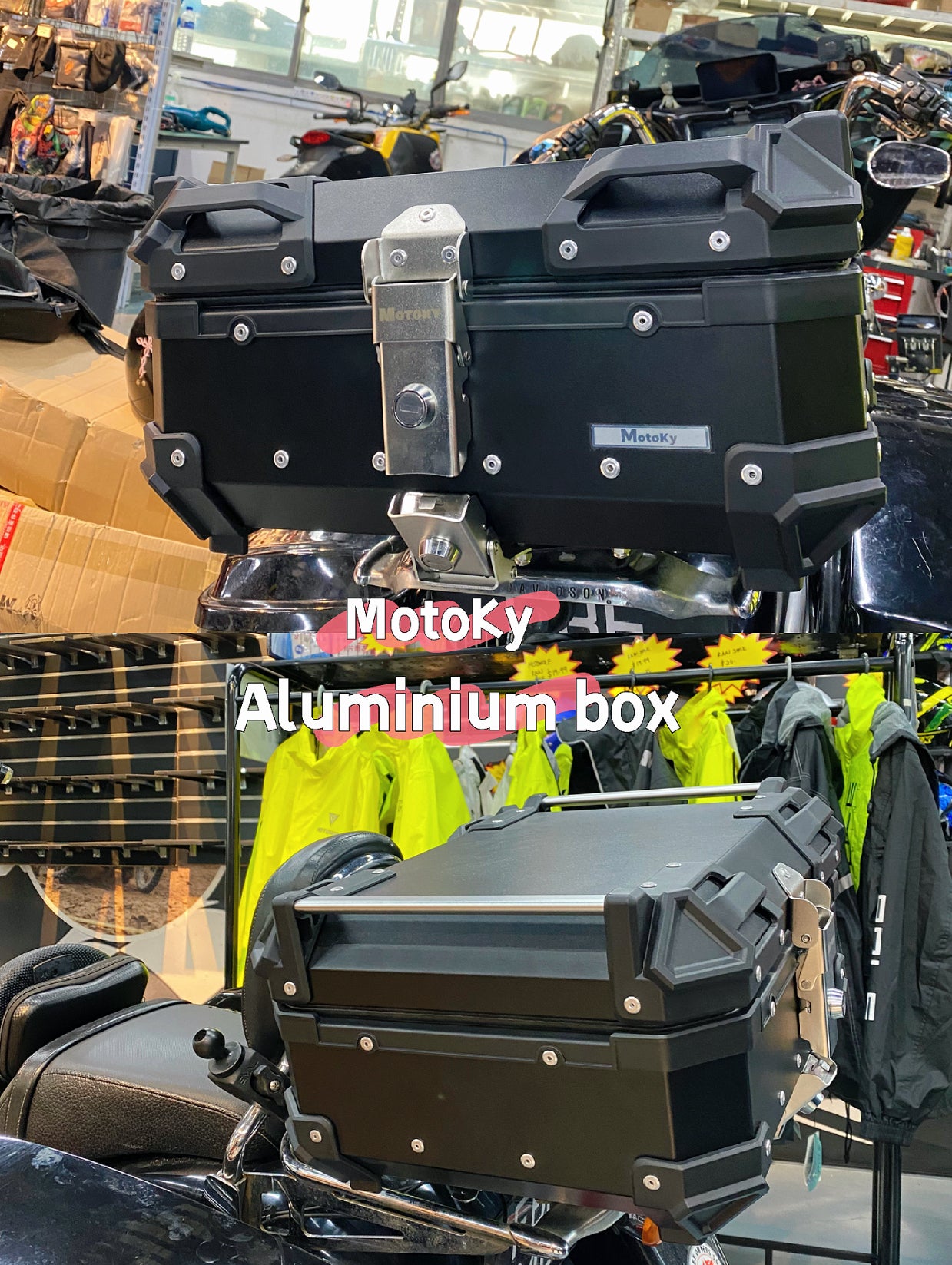 MotoKy TopBox (Aluminium)