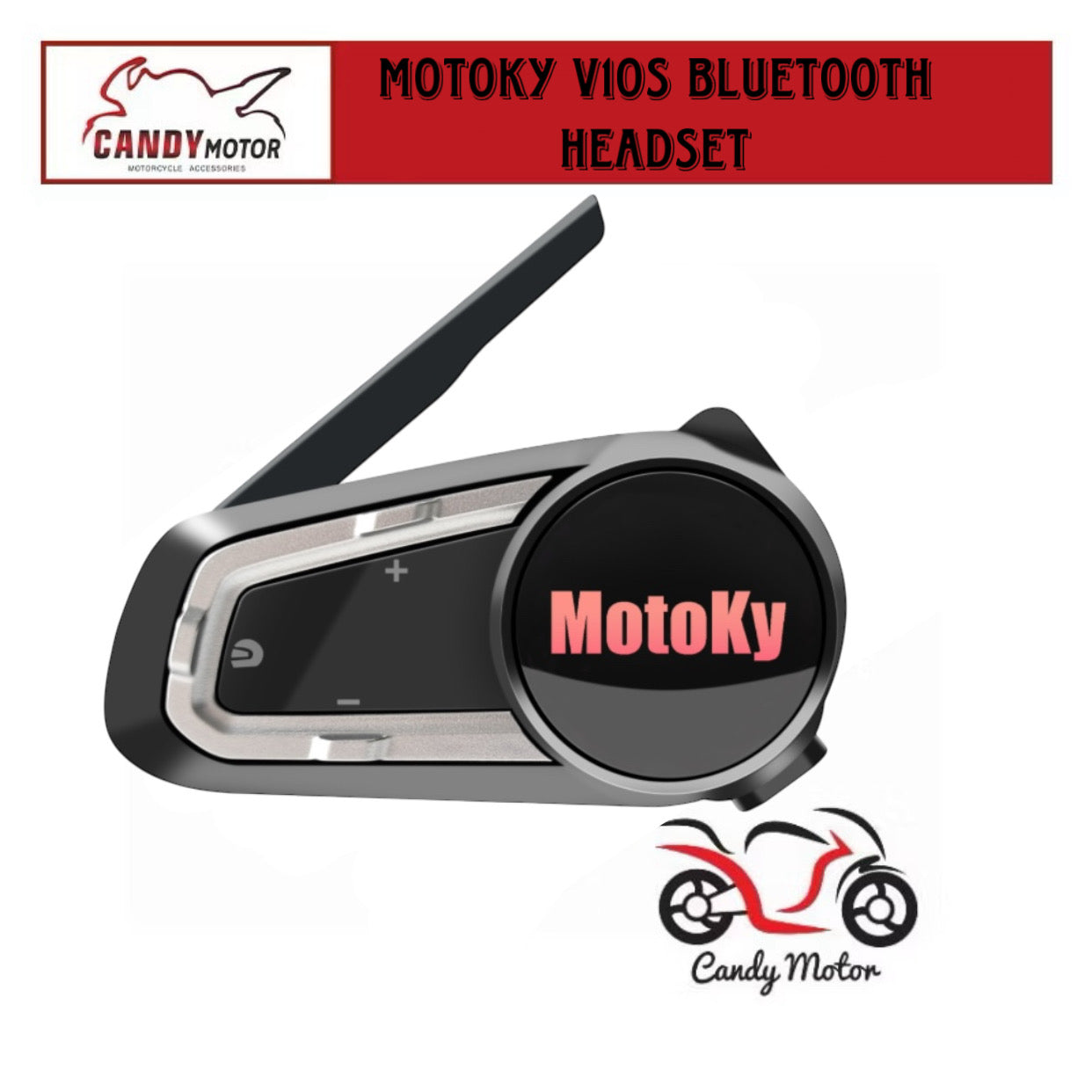 MotoKy Helmet V10s Bluetooth Headset
