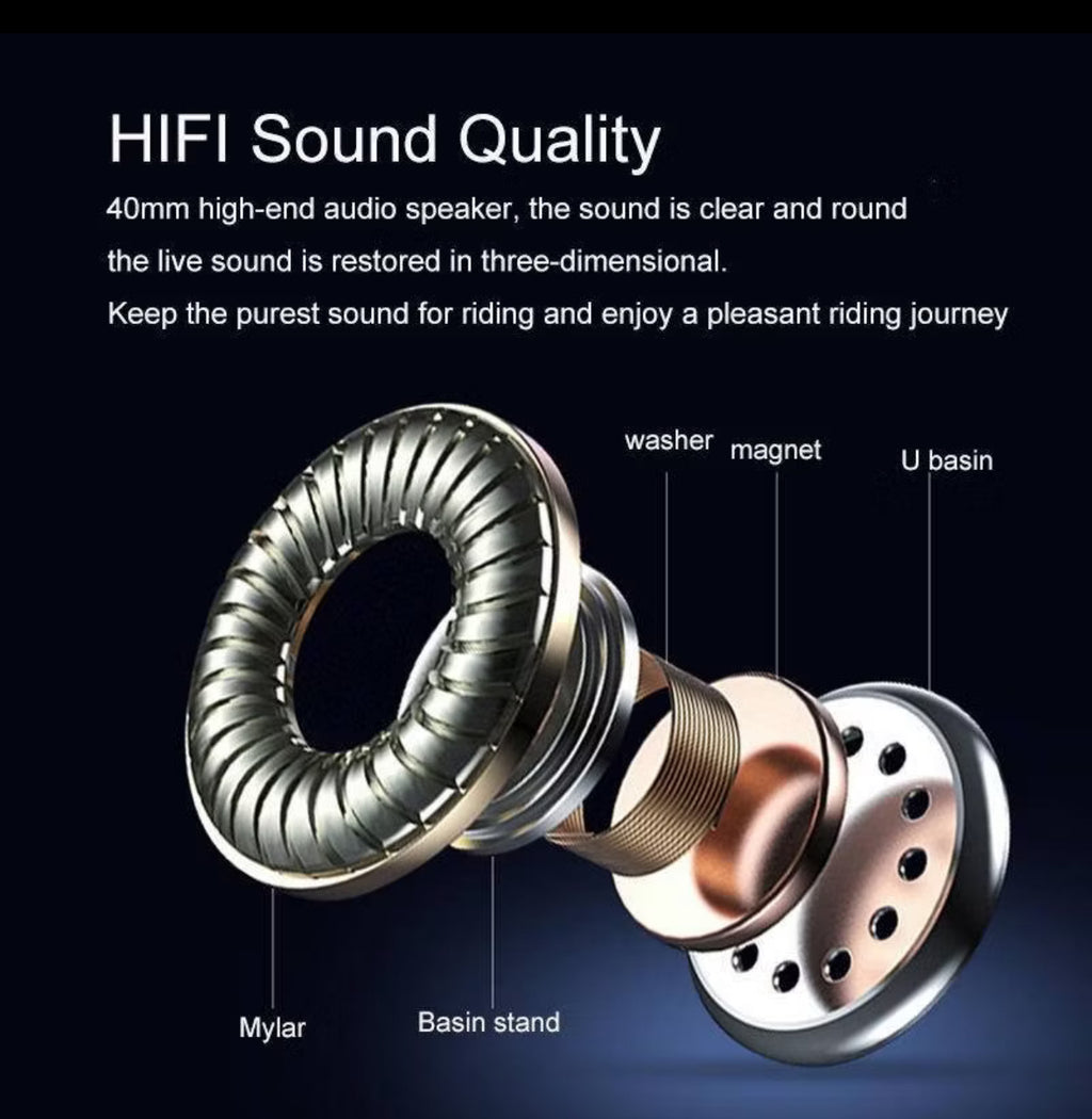 MotoKy Helmet V10s Bluetooth Headset