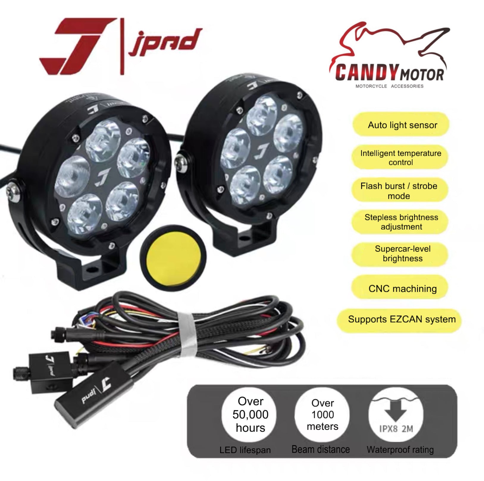 JPAD LED Light-J5B – CandyMotor