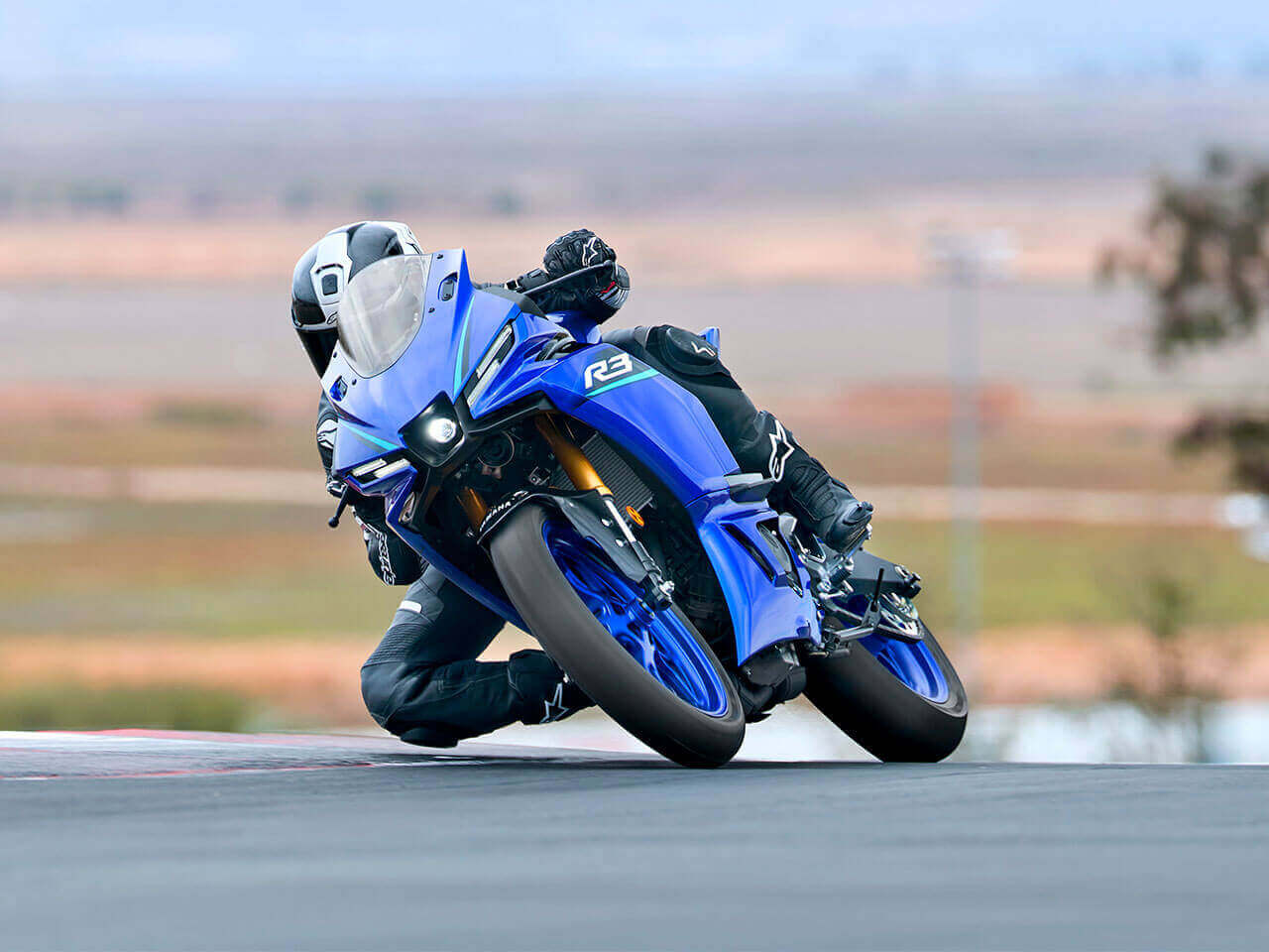 YAMAHA YZF-R3 Icon Blue Motorbike