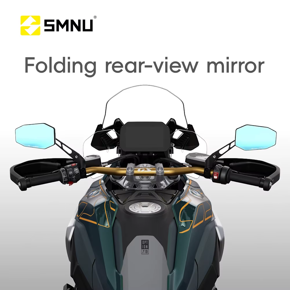 SMNU R155 CNC Folding Rearview Mirror