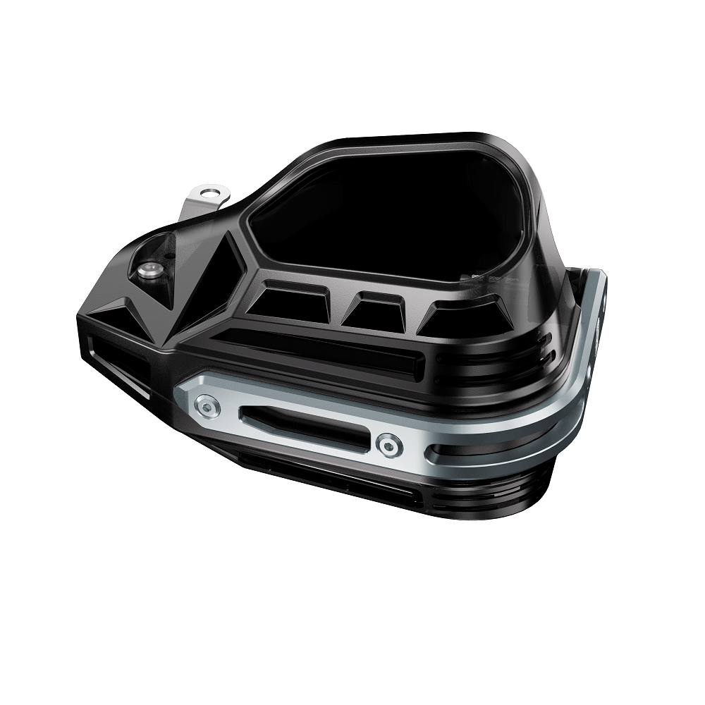 Motorcycle handlebar guard