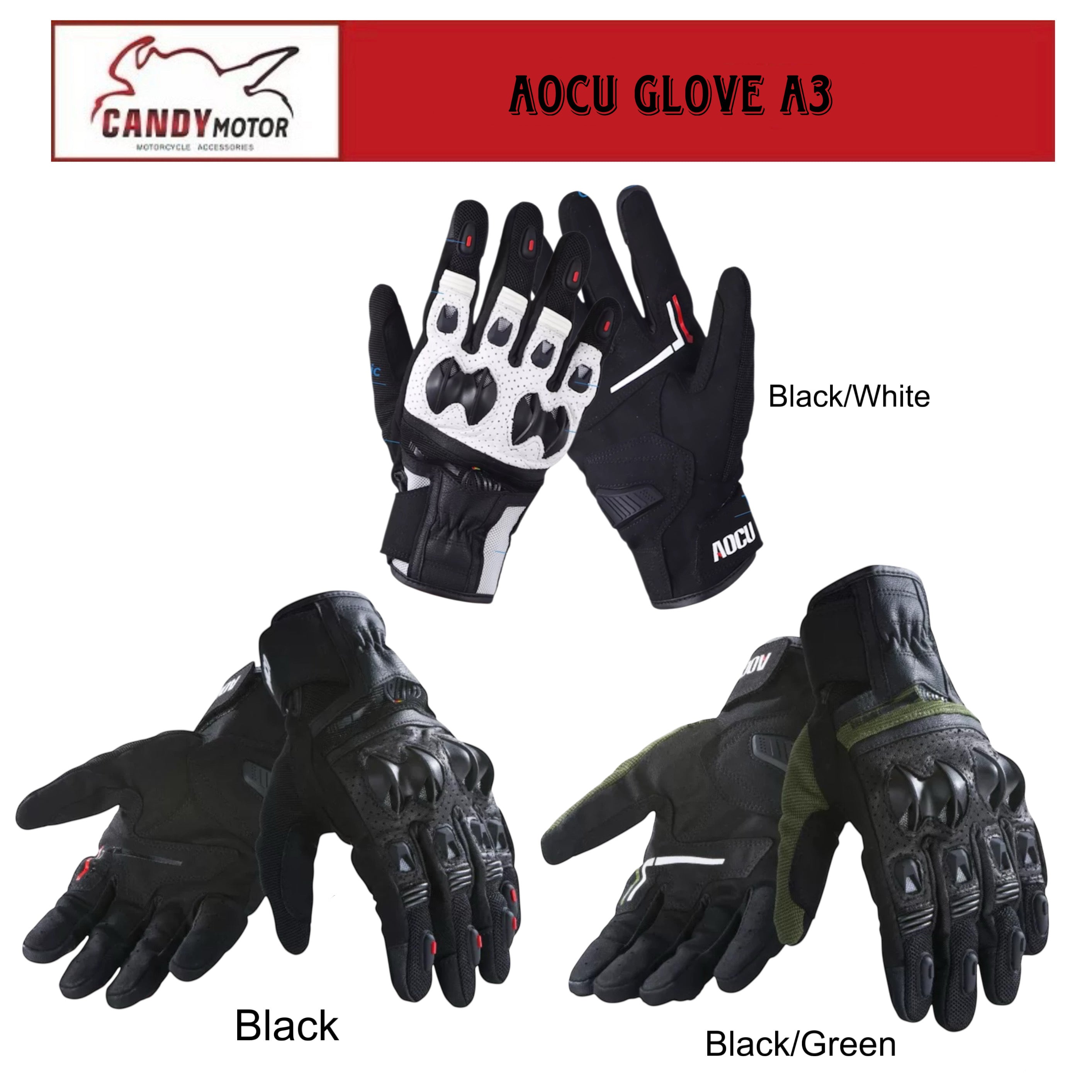 AOCU A3 Non Slip Glove