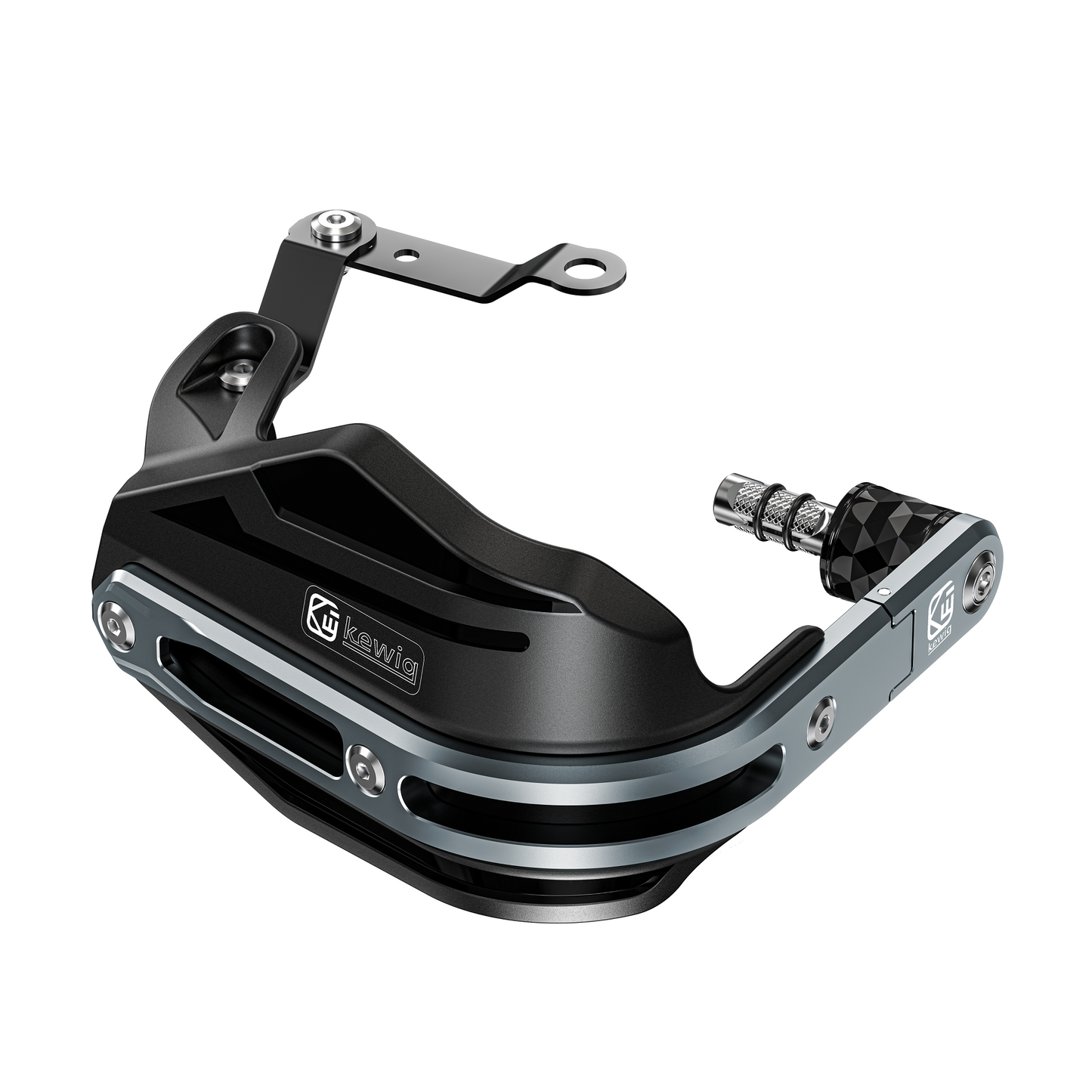 Motorcycle handlebar guard