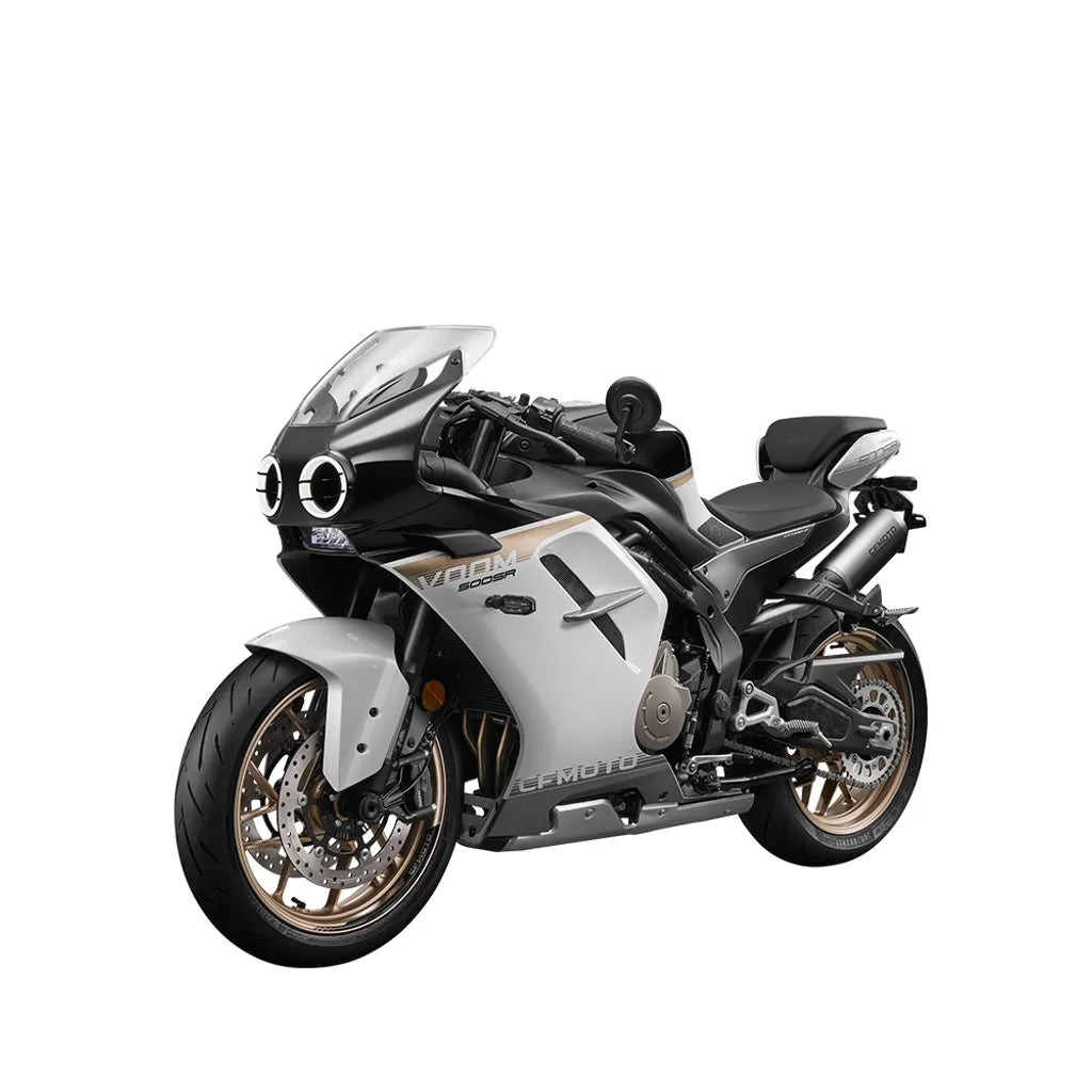 CFMOTO 500SR VOOM Nebula White Motorbike