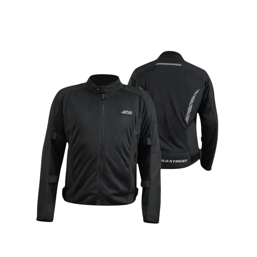 STAR FIELD KNIGHT SKJ851 Motorcycle Riding Jacket CE Protective Pads Mesh