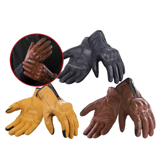 AOCU A6 Vintage Full Leather Gloves