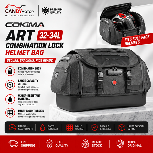 COKIMA CK6-ART Motorcycle Multi-Functional Helmet Bag