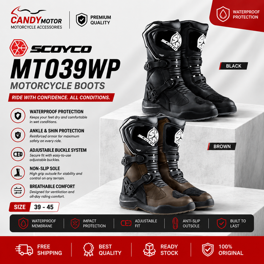 SCOYCO MT039WP Motorcycle Boots