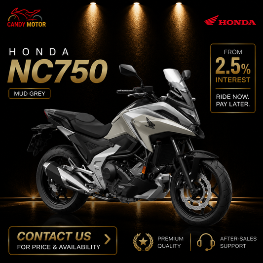 HONDA NC750 Mud Grey Motorbike