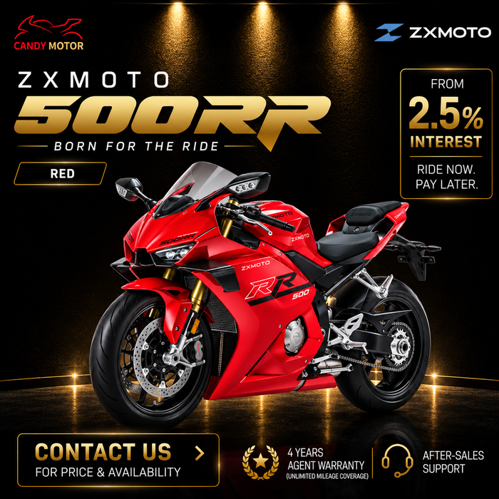 ZXMOTO 500RR Red