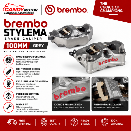 Brembo Stylema 100mm Grey
