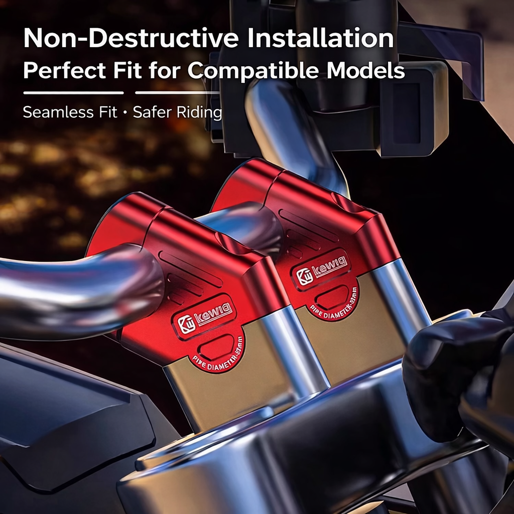 Kewig CNC Motorcycle Handlebar Risers