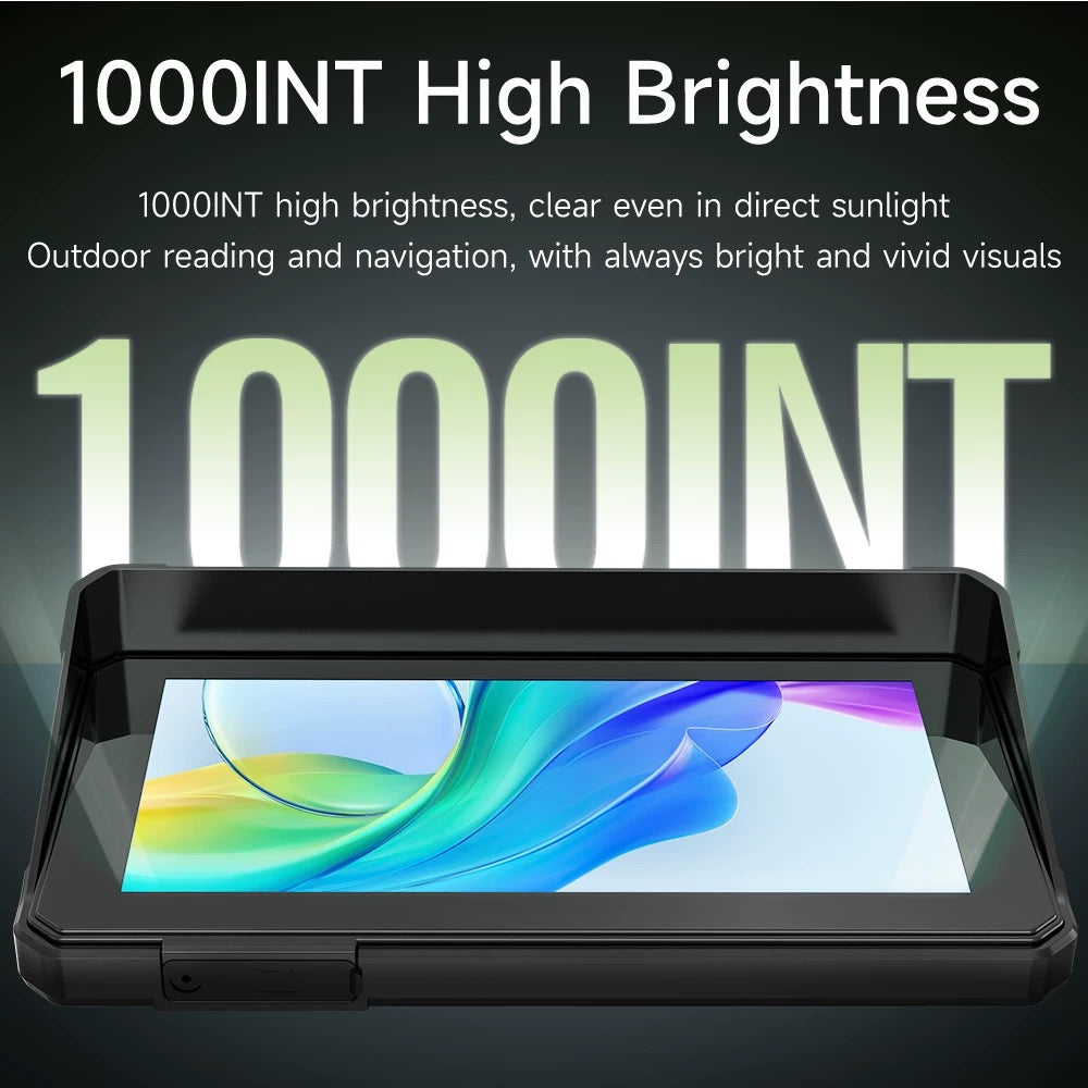 M17 Bike Play Motorcycle Dash Cam (Front + Rear) With 1000 Nits Screen