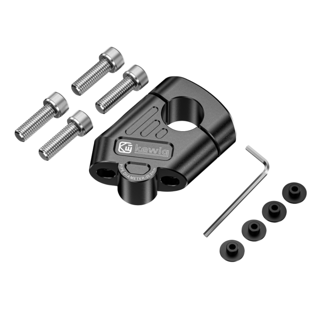 Kewig CNC Motorcycle Handlebar Risers