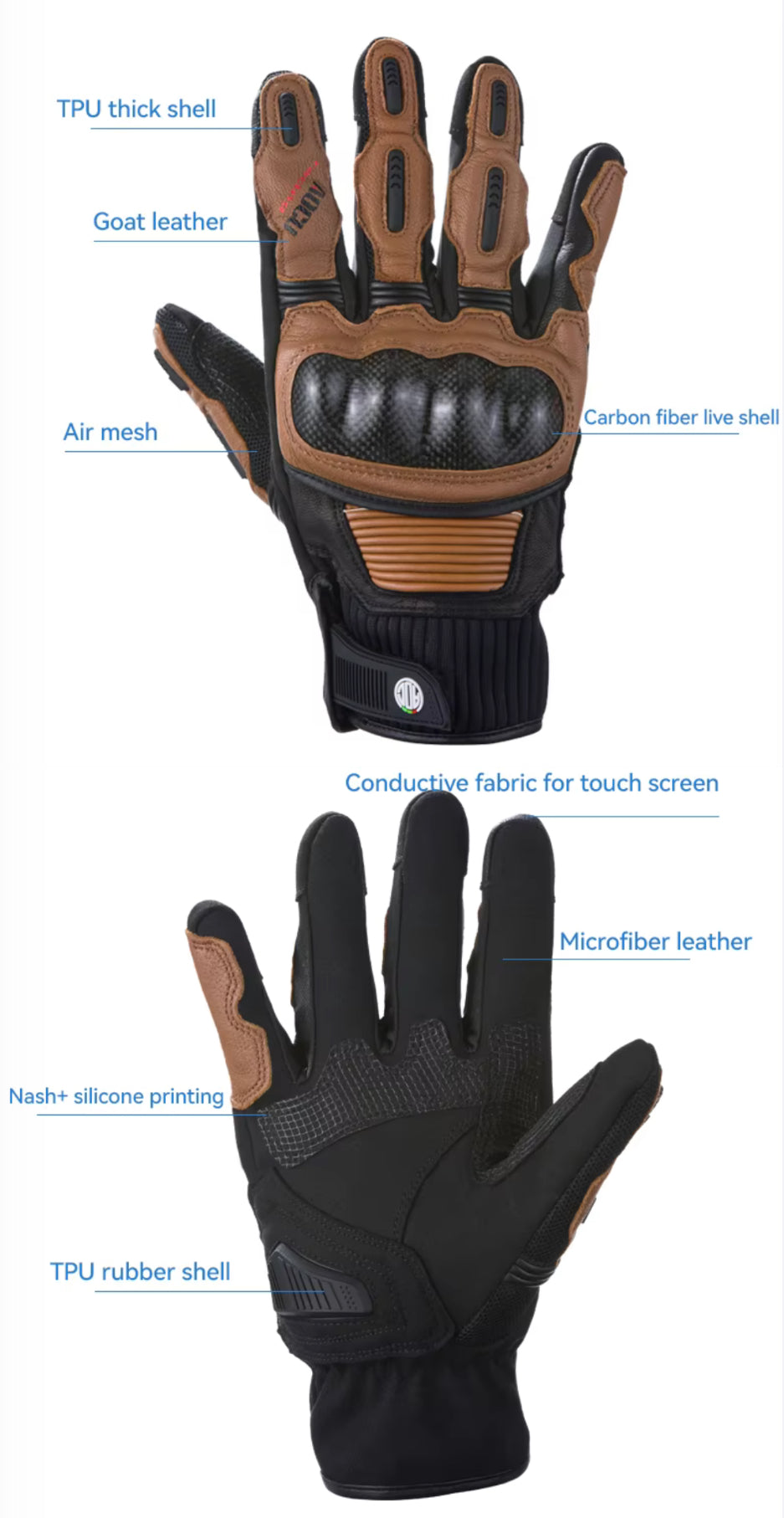 AOCU A4 All Leather Sports