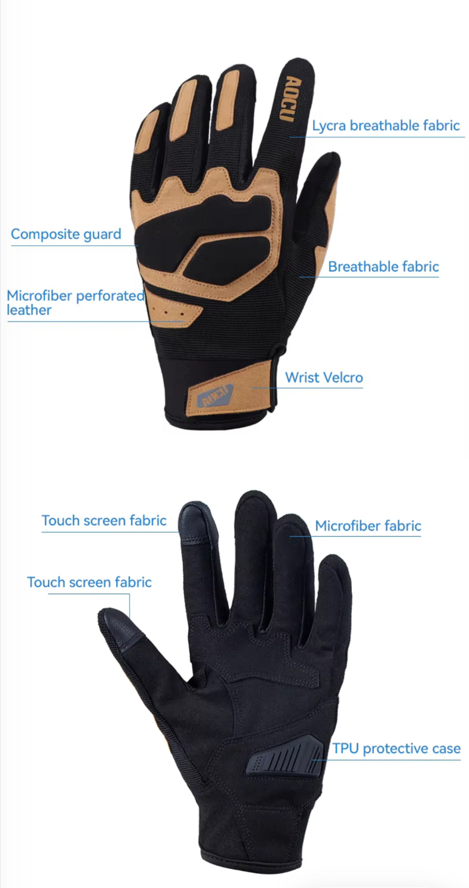 AOCU A5 Urban Leisure Gloves