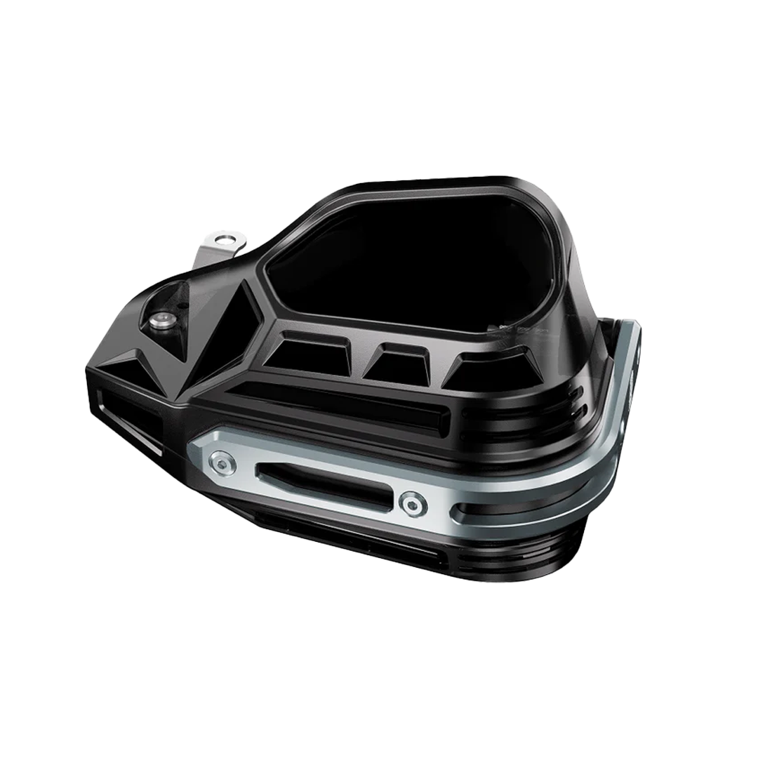 Motorcycle handlebar guard