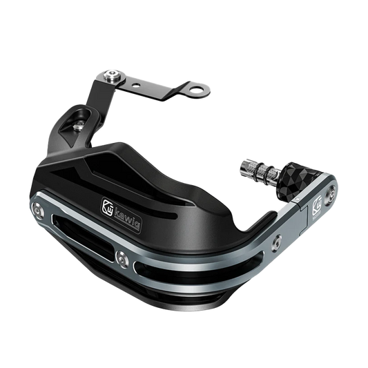 Motorcycle handlebar guard