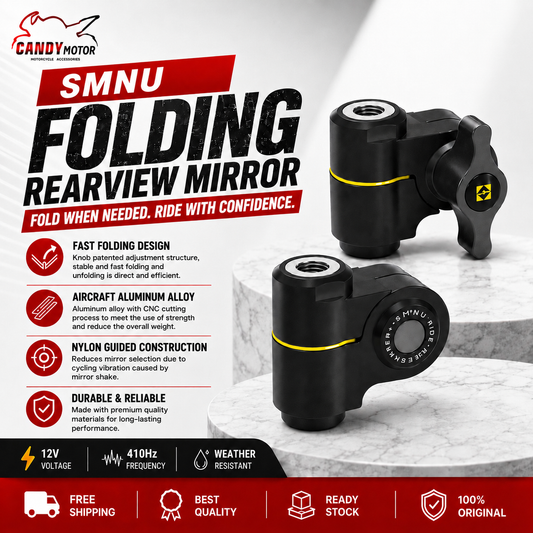 SMNU Folding Rearview Mirror (+ +)