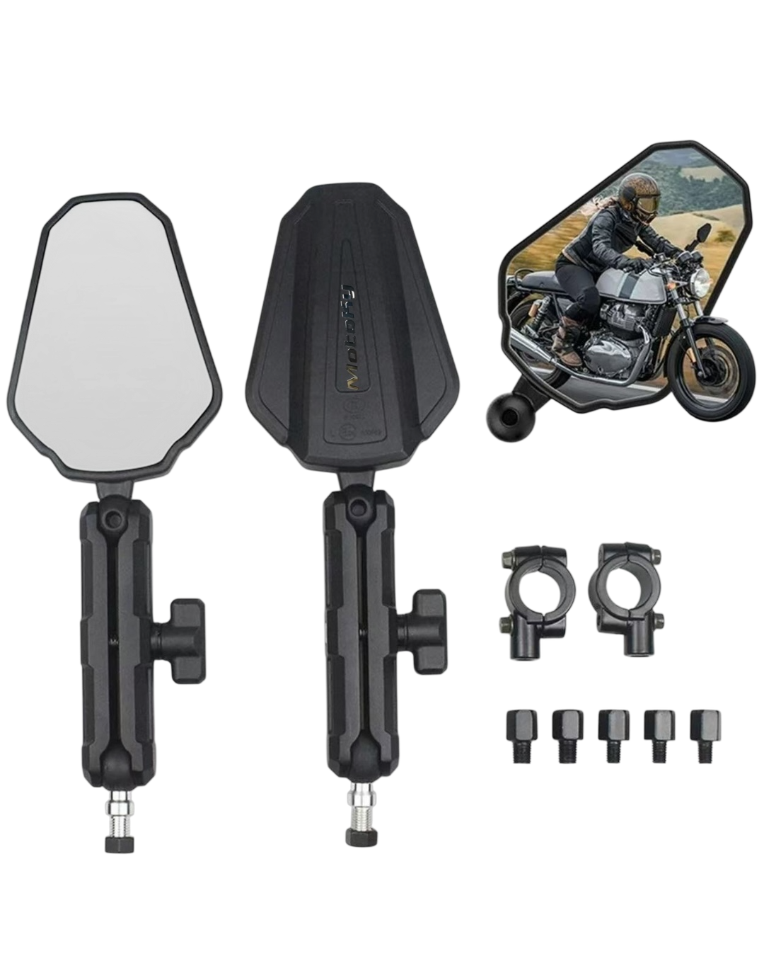 MotoKy ATV arm Rearview mirror