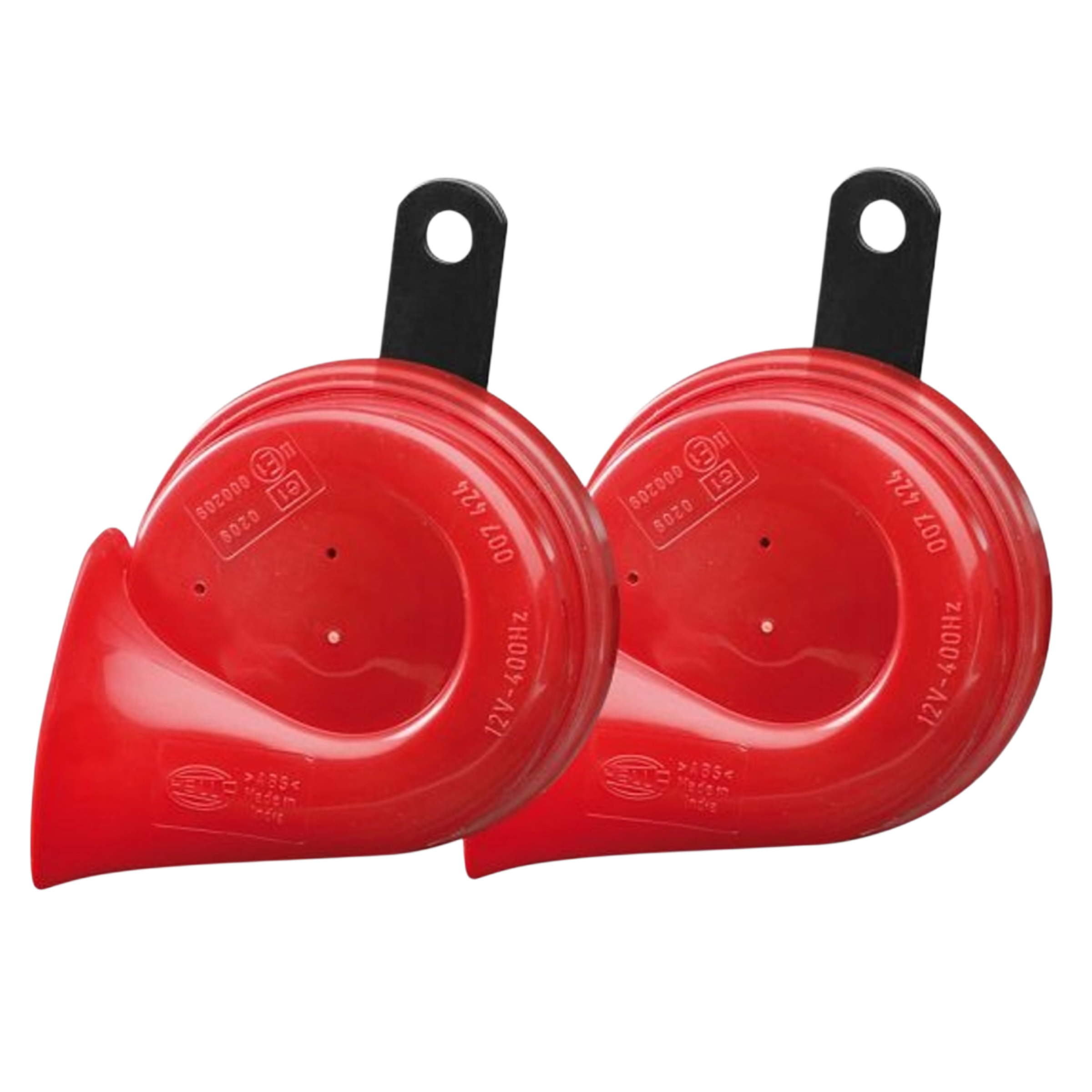 Hella Twin Tone Horn Set (Red)