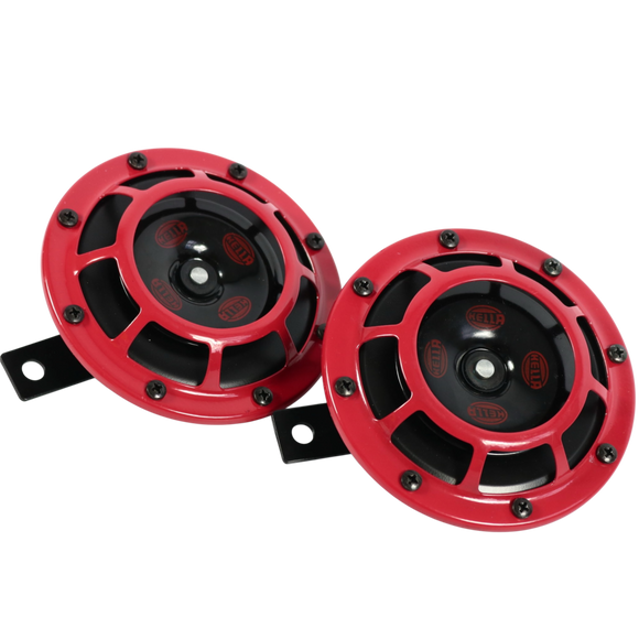 Hella Super Tone Horn (Red)