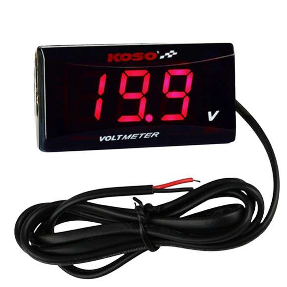 KOSO Voltmeter (Red)