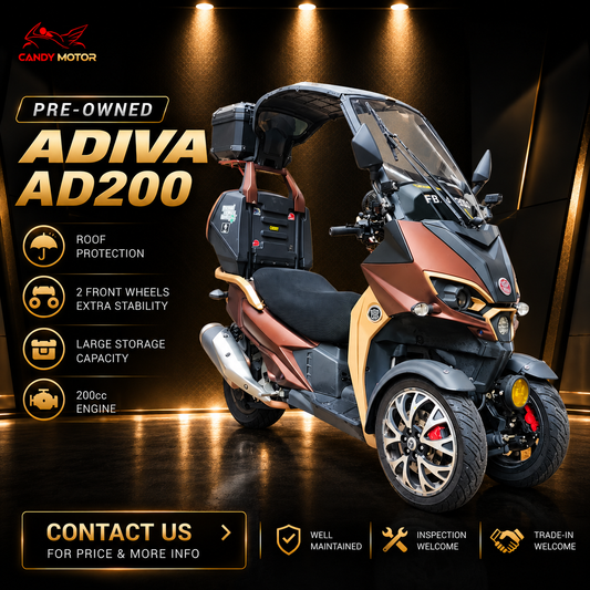 (Pre-Owned) ADIVA AD200 2022 COE until 16 January 2032 - Brown