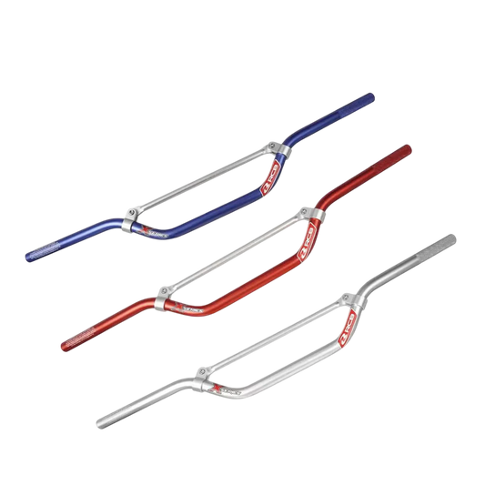 RCB Aluminum Handlebar with Optional Crossbar Multiple Colors