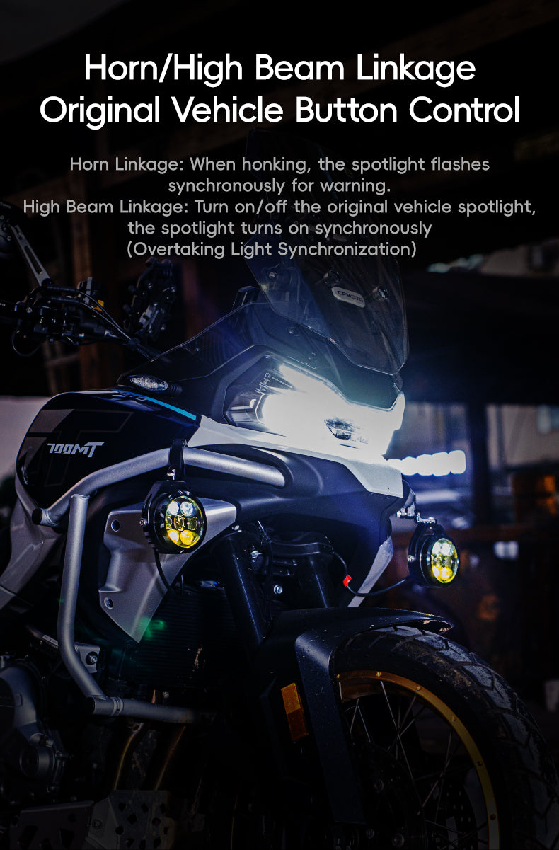 SMNU VF01 180W Motorcycle Fog Light