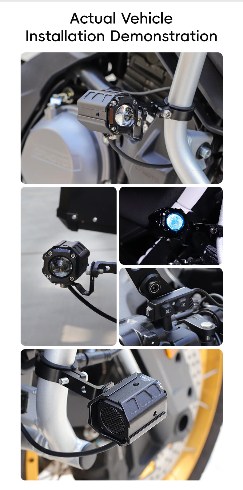 SMNU VF03 80W Smart Lens Fog Light