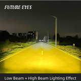 PL40-black/blue Future Eyes Fog Light