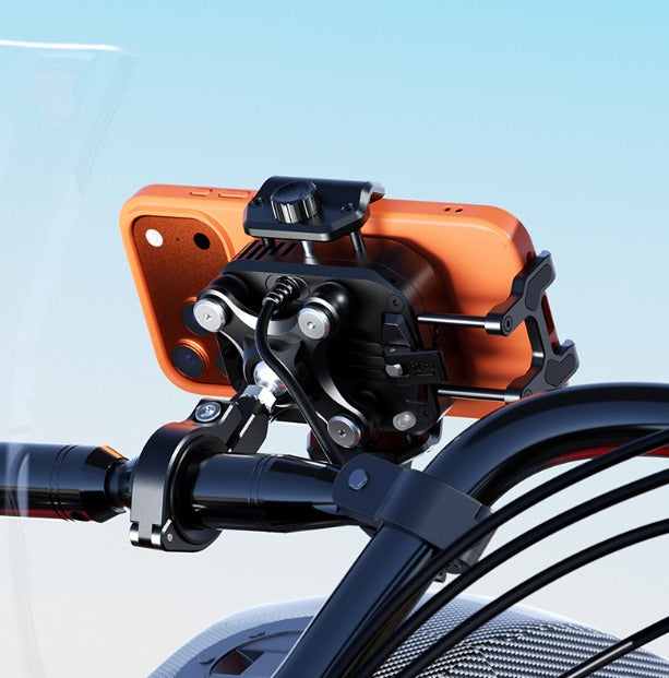 KEWIG M33 A1 Pro Fan Cooling Motorcycle Phone Holder