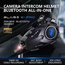 BLAISE S1 Pro Helmet Intercom with Camera