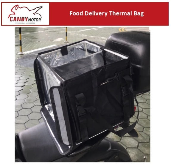 MAGNETIC Thermal bag box for food delivery rider heat insulation delivery magnet Candymotor
